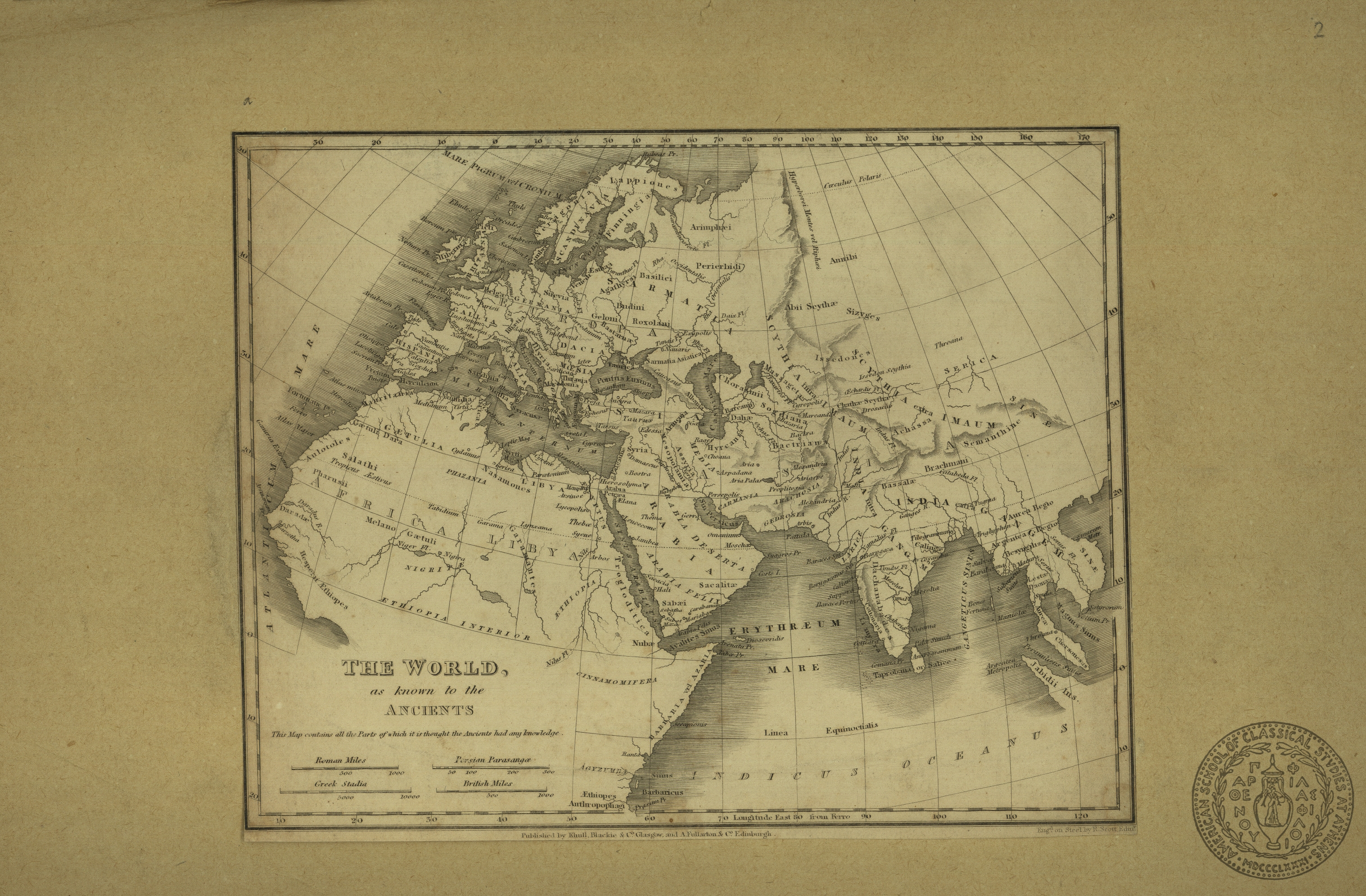 The World, as known to the Ancients